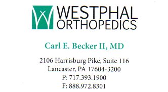 Carl Becker business card