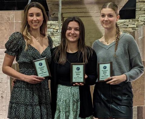 Girls Volleyball MVPs